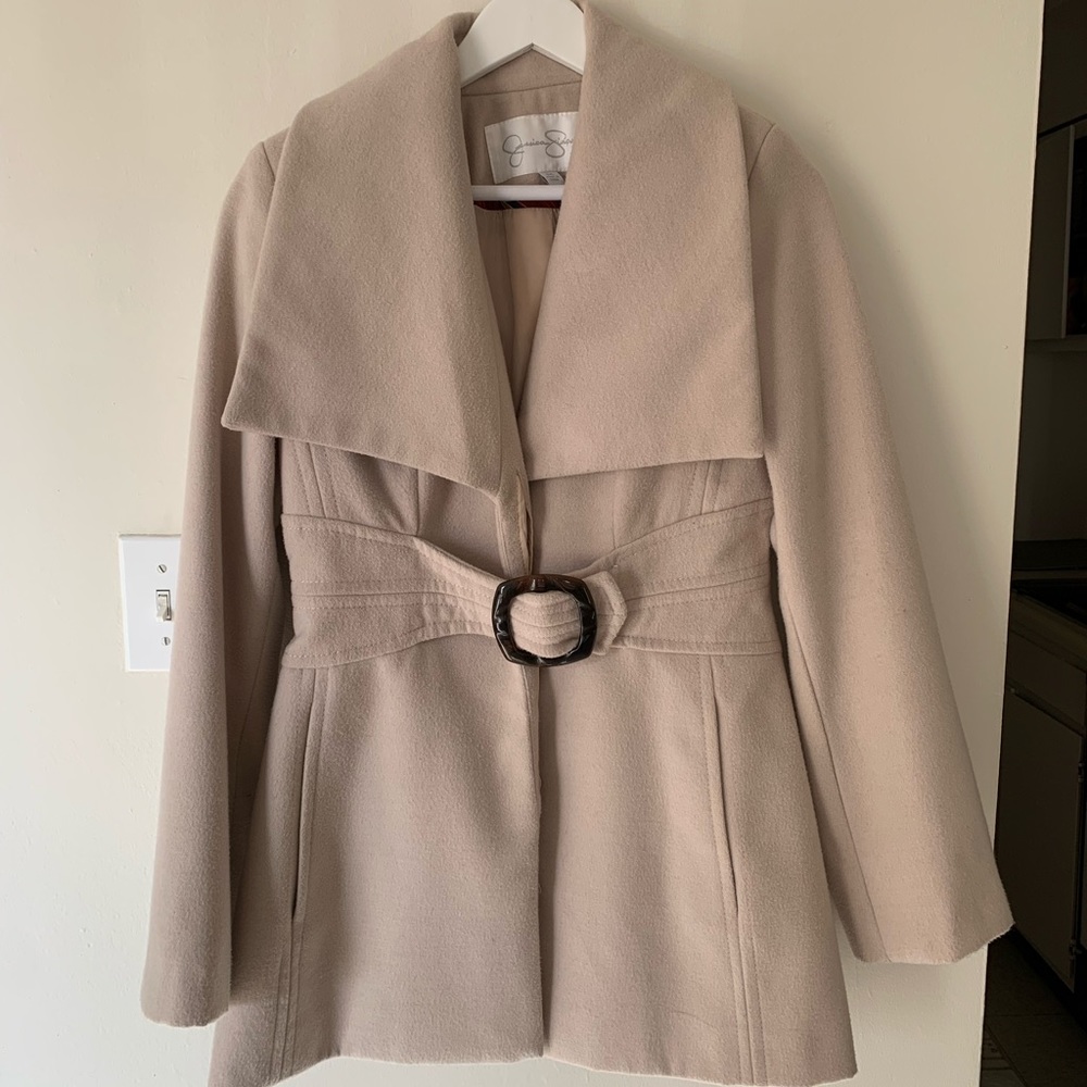 Jessica Simpson Wool Dress Coat